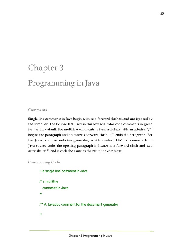 Java Programming: Basics to Advanced Concepts Advanced Programming Workshop - Page 15